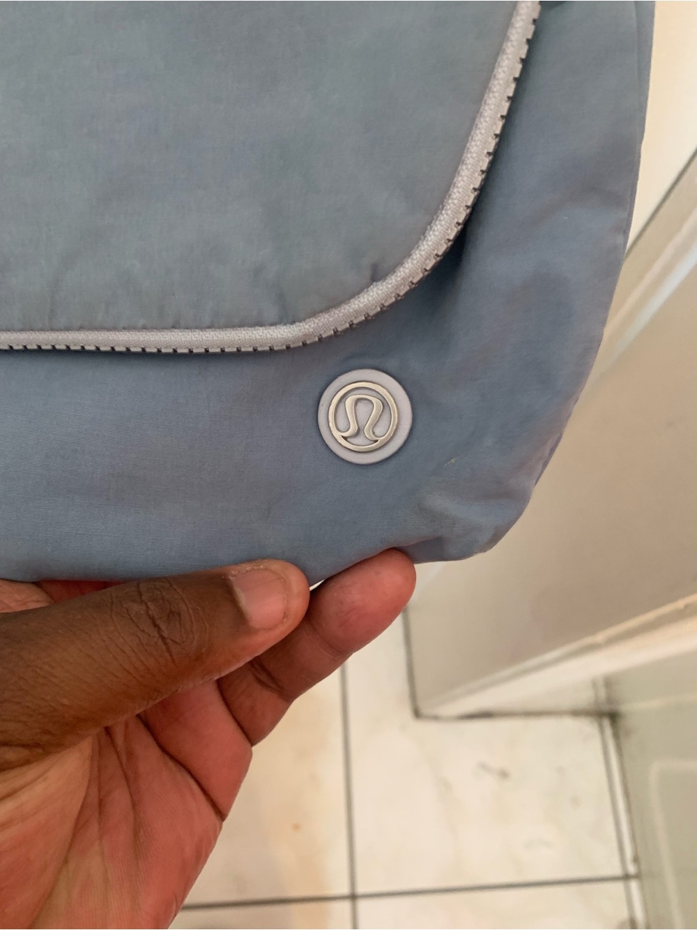 lululemon athletica Light Blue Mini Crossbody Bag
